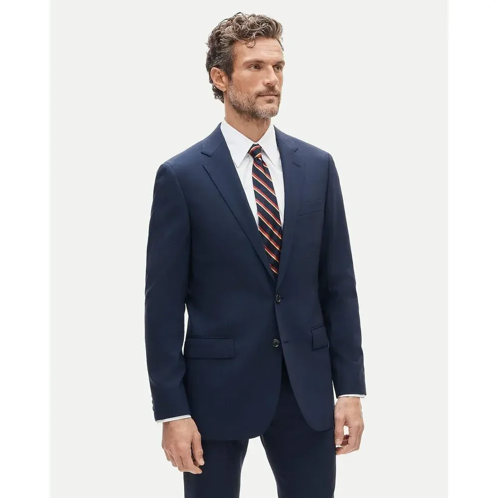 J. Crew Ludlow Traveler Slim-Fit Italian Wool Suit Deep Ocean Size 42R NWOT